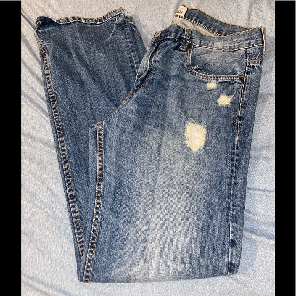 Men’s Distressed Aeropostale Jeans